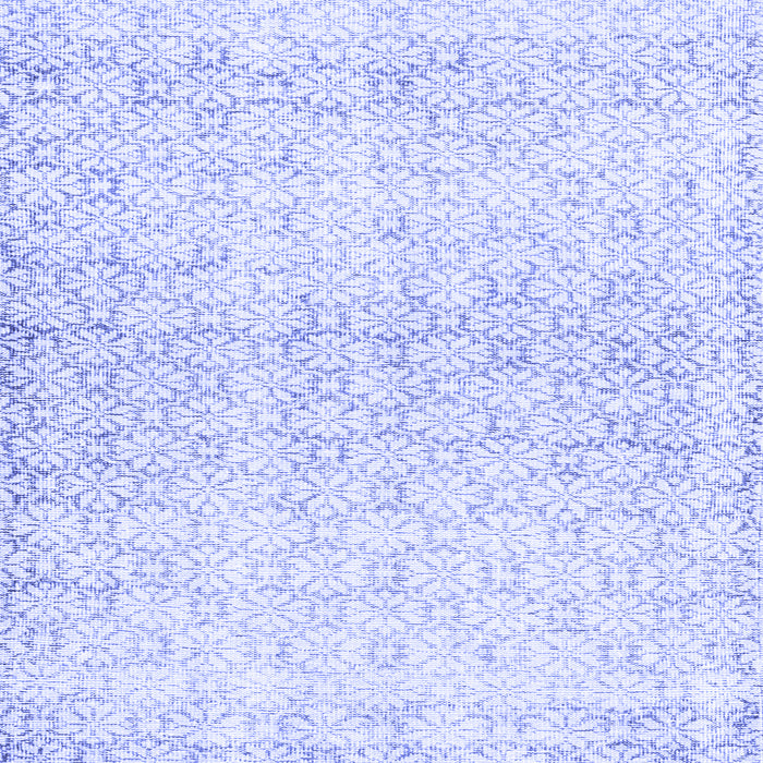 Machine Washable Persian Blue Traditional Rug, wshtr3744blu