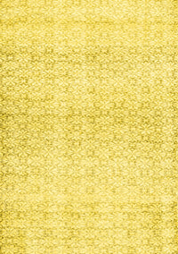 Persian Yellow Traditional Rug, tr3744yw