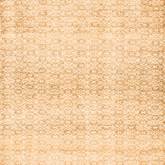 Round Machine Washable Persian Orange Traditional Area Rugs, wshtr3744org