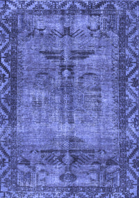 Persian Blue Traditional Rug, tr3745blu