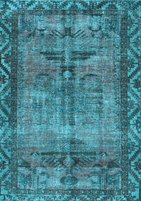 Persian Light Blue Traditional Rug, tr3745lblu