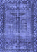 Persian Blue Traditional Rug, tr3745blu