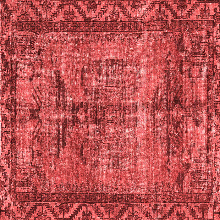 Machine Washable Persian Red Traditional Rug, wshtr3745red