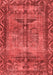 Persian Red Traditional Area Rugs