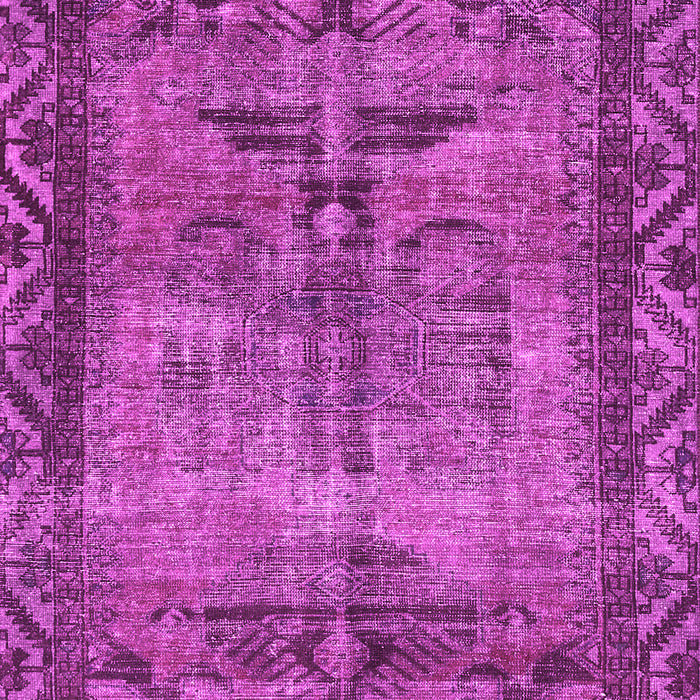 Machine Washable Persian Pink Traditional Rug, wshtr3745pnk