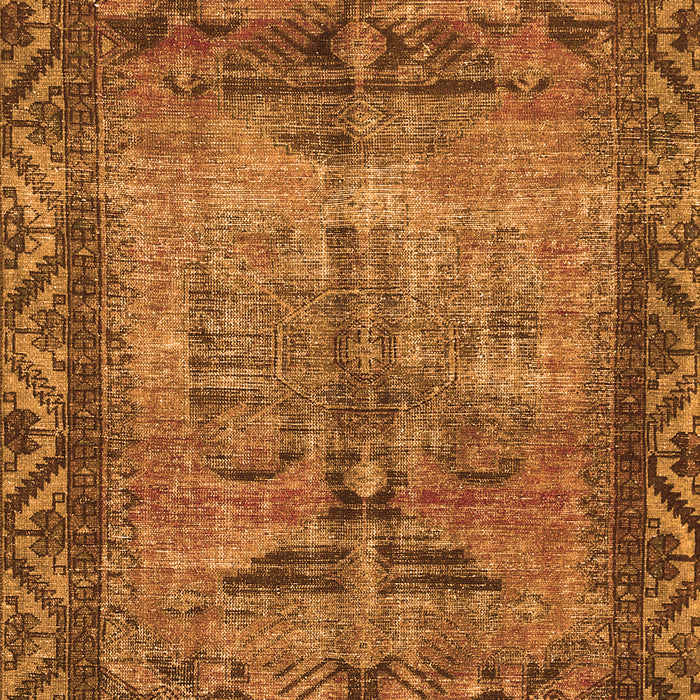 Persian Orange Traditional Rug, tr3745org