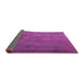 Sideview of Persian Pink Traditional Rug, tr3746pnk