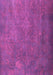 Machine Washable Persian Pink Traditional Rug, wshtr3746pnk