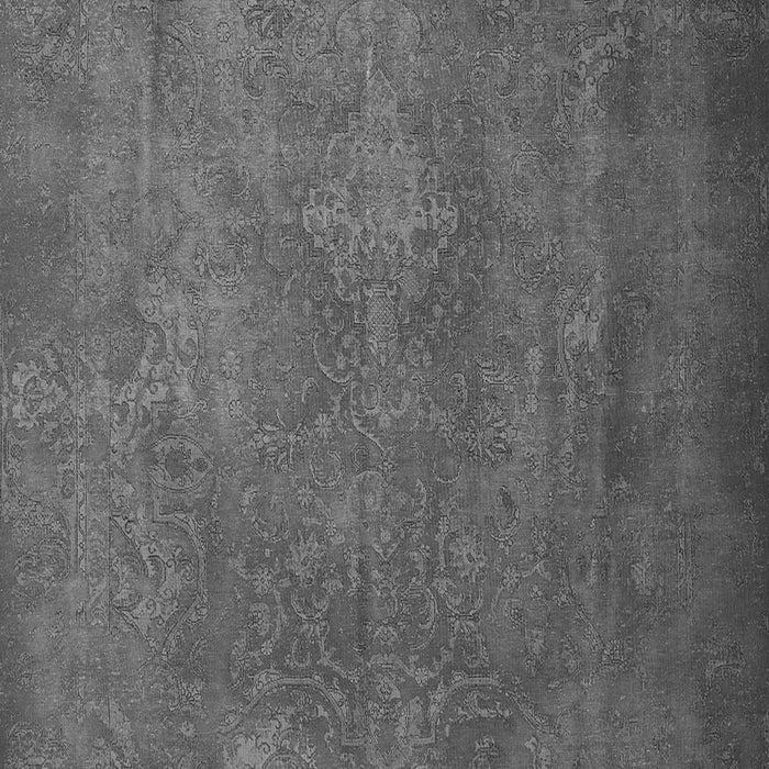 Serging Thickness of Machine Washable Persian Gray Traditional Rug, wshtr3746gry