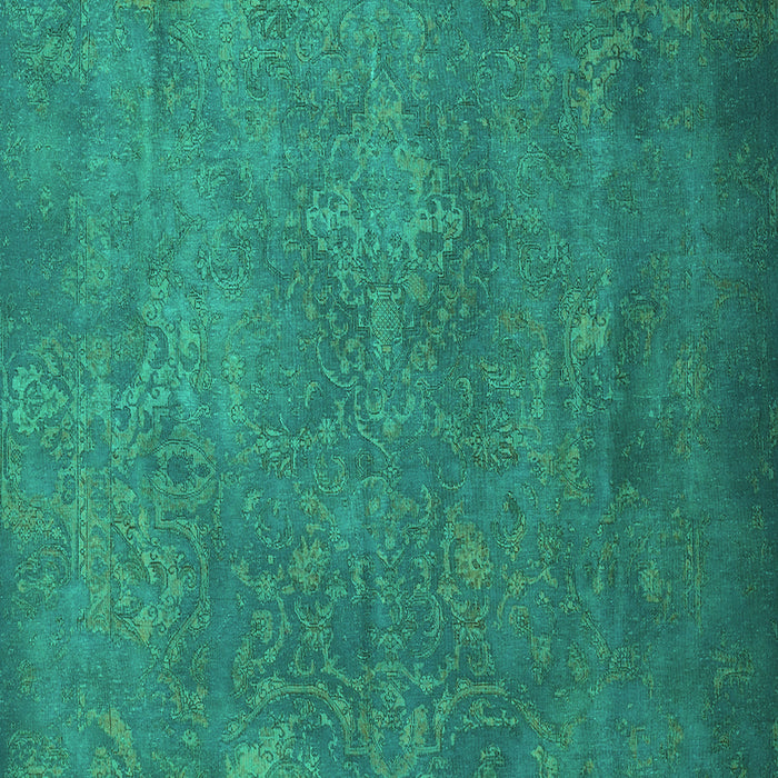 Machine Washable Persian Turquoise Traditional Area Rugs, wshtr3746turq