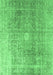 Persian Emerald Green Traditional Rug, tr3747emgrn