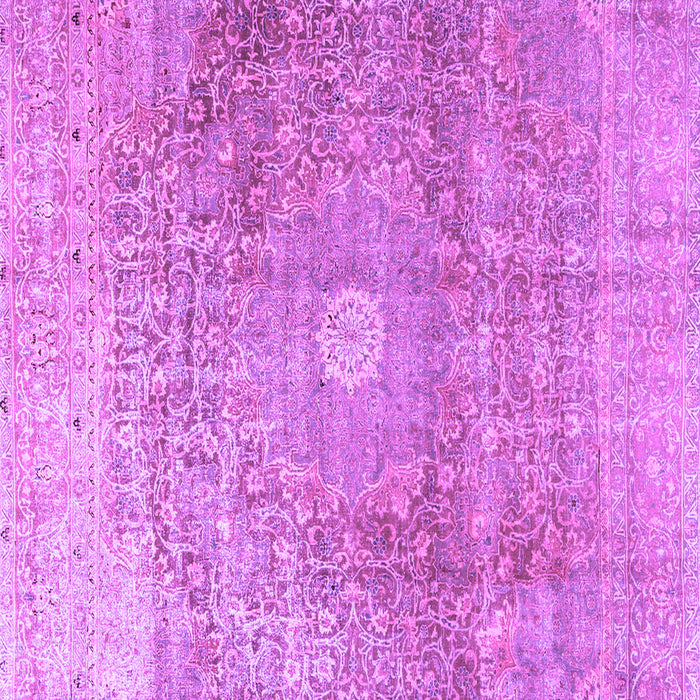 Machine Washable Persian Purple Traditional Area Rugs, wshtr3747pur