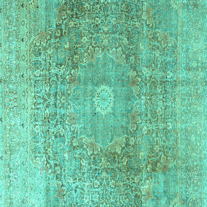 Persian Turquoise Traditional Rug, tr3747turq