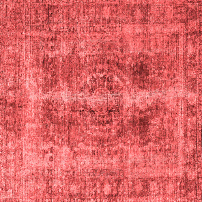Machine Washable Persian Red Traditional Rug, wshtr3748red