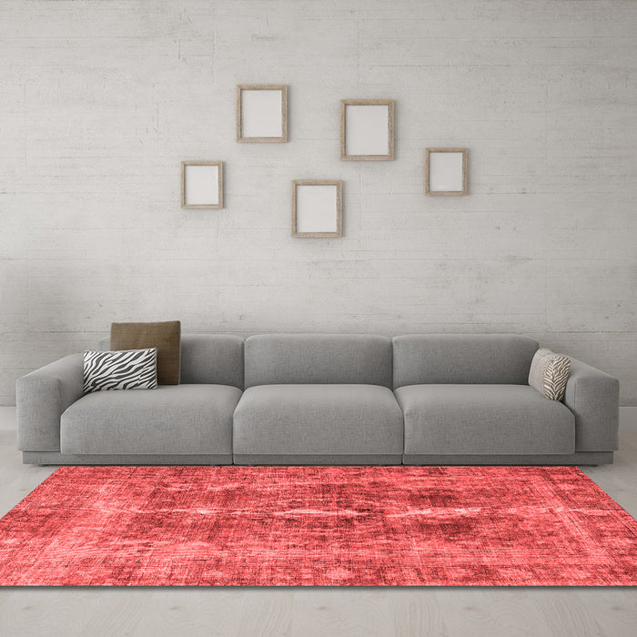 Traditional Red Washable Rugs