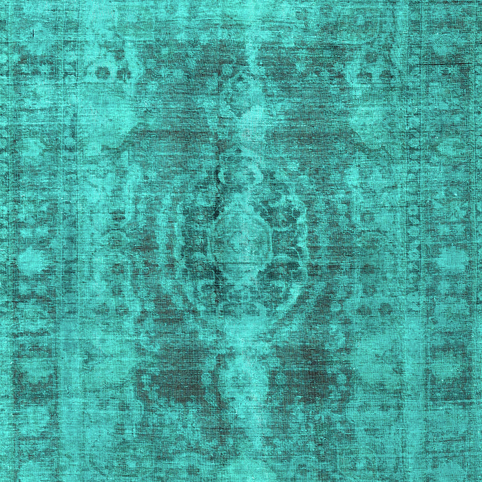 Persian Turquoise Traditional Rug, tr3748turq