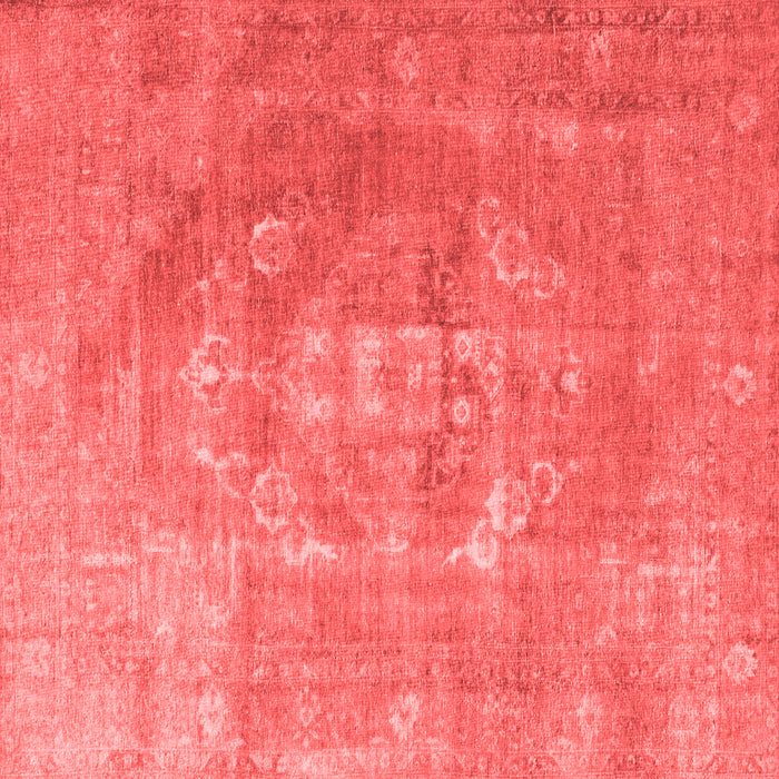 Machine Washable Persian Red Traditional Rug, wshtr3749red