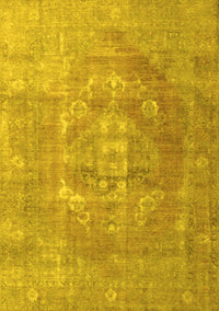 Persian Yellow Traditional Rug, tr3749yw