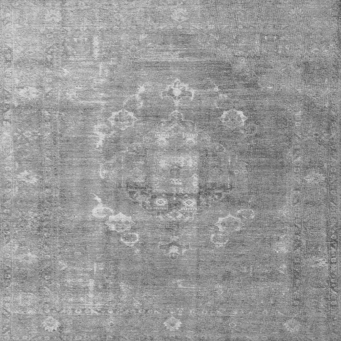 Serging Thickness of Persian Gray Traditional Rug, tr3749gry