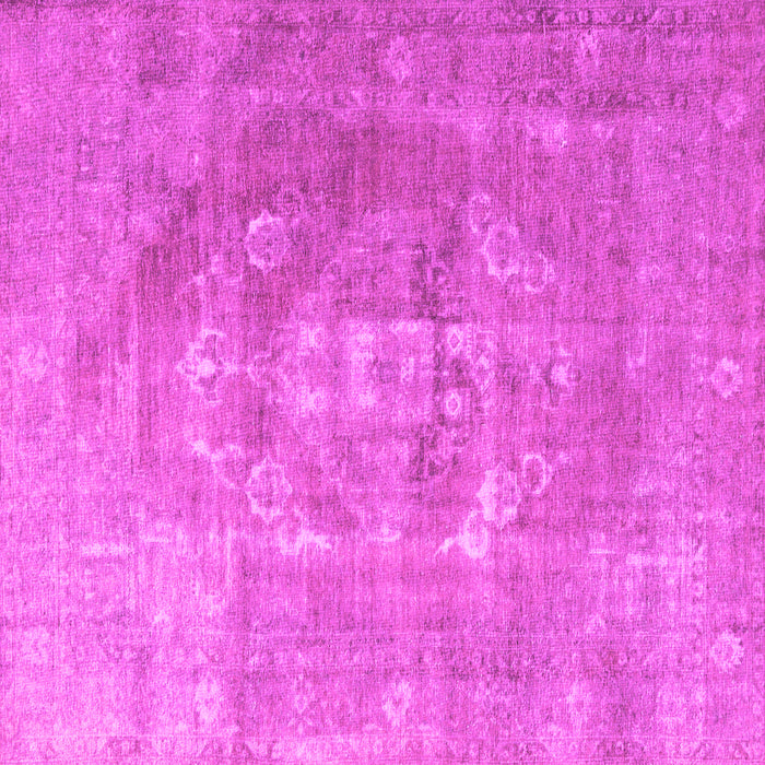 Square Persian Pink Traditional Rug, tr3749pnk