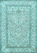 Persian Light Blue Traditional Rug, tr374lblu