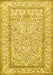 Persian Yellow Traditional Rug, tr374yw