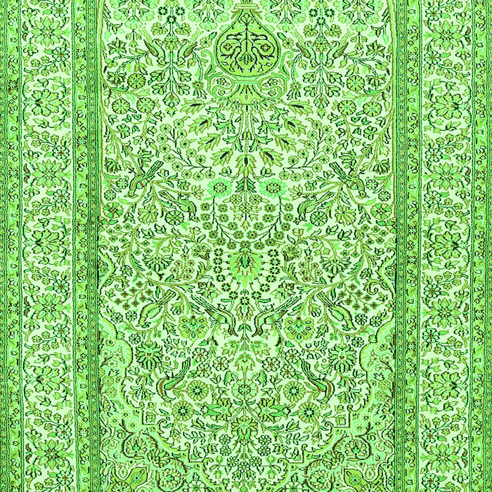 Persian Green Traditional Rug, tr374grn