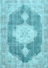 Persian Light Blue Traditional Rug, tr3750lblu