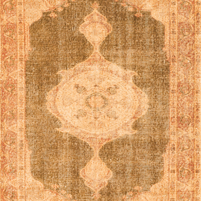 Persian Orange Traditional Rug, tr3750org