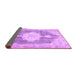 Sideview of Persian Purple Traditional Rug, tr3750pur