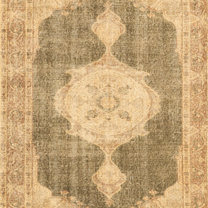 Machine Washable Persian Brown Traditional Rug, wshtr3750brn