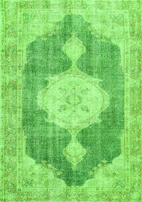 Persian Green Traditional Rug, tr3750grn