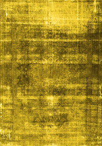 Persian Yellow Traditional Rug, tr3751yw