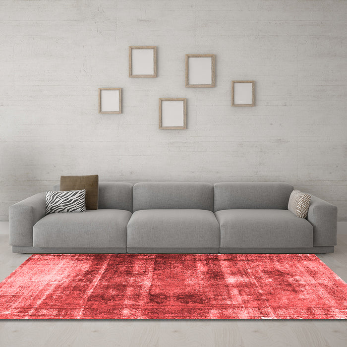 Traditional Red Washable Rugs