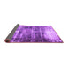 Sideview of Persian Purple Traditional Rug, tr3751pur