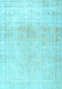 Persian Light Blue Traditional Rug, tr3752lblu