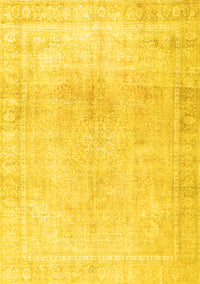 Persian Yellow Traditional Rug, tr3752yw