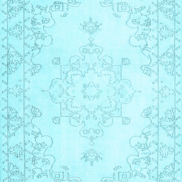 Persian Light Blue Traditional Rug, tr3753lblu