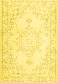 Persian Yellow Traditional Rug, tr3753yw