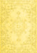 Persian Yellow Traditional Rug, tr3753yw