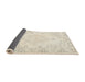 Sideview of Traditional Blanched Almond Beige Persian Rug, tr3754