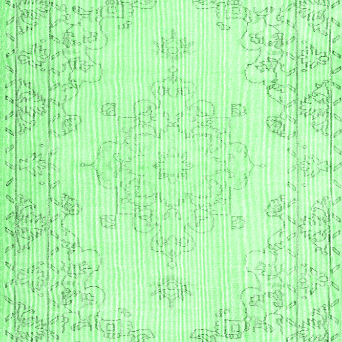 Persian Emerald Green Traditional Rug, tr3754emgrn