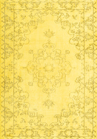 Persian Yellow Traditional Rug, tr3754yw