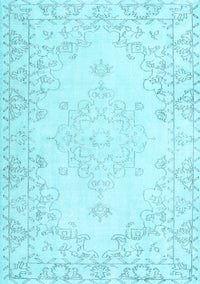 Persian Light Blue Traditional Rug, tr3754lblu