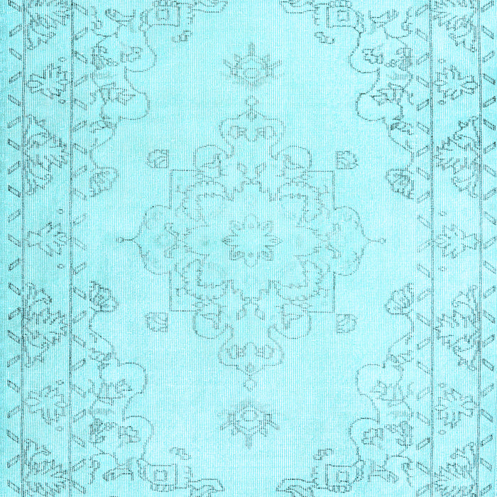 Persian Light Blue Traditional Rug, tr3754lblu