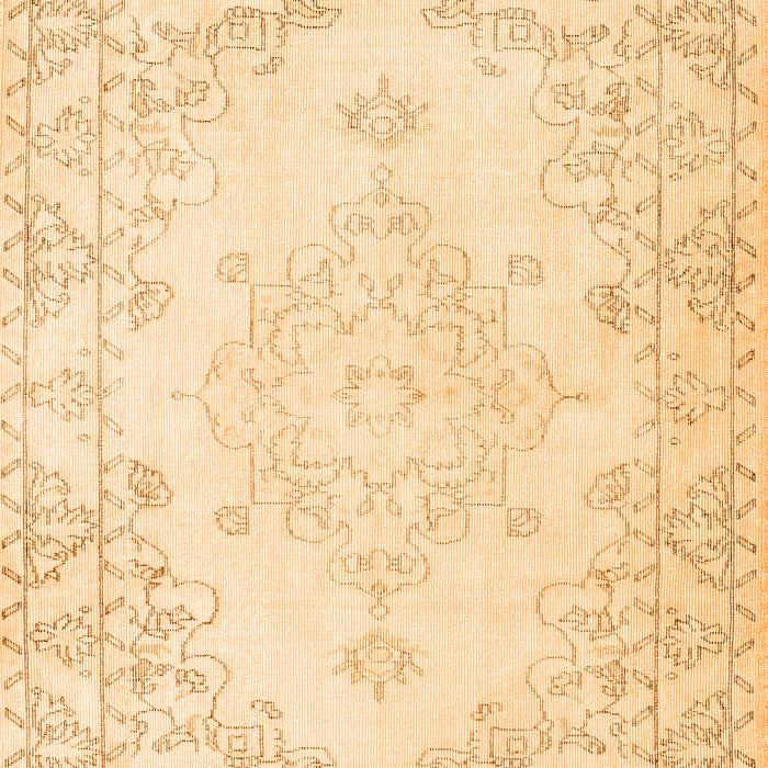 Persian Orange Traditional Rug, tr3754org