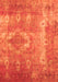Persian Orange Traditional Rug, tr3756org