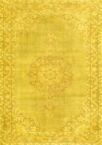 Persian Yellow Traditional Rug, tr3757yw