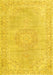 Persian Yellow Traditional Rug, tr3757yw