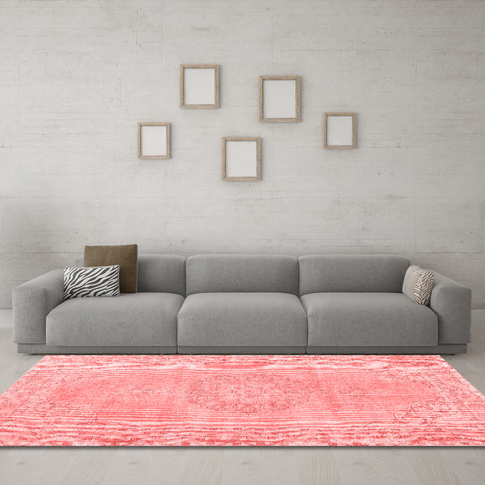 Traditional Red Washable Rugs